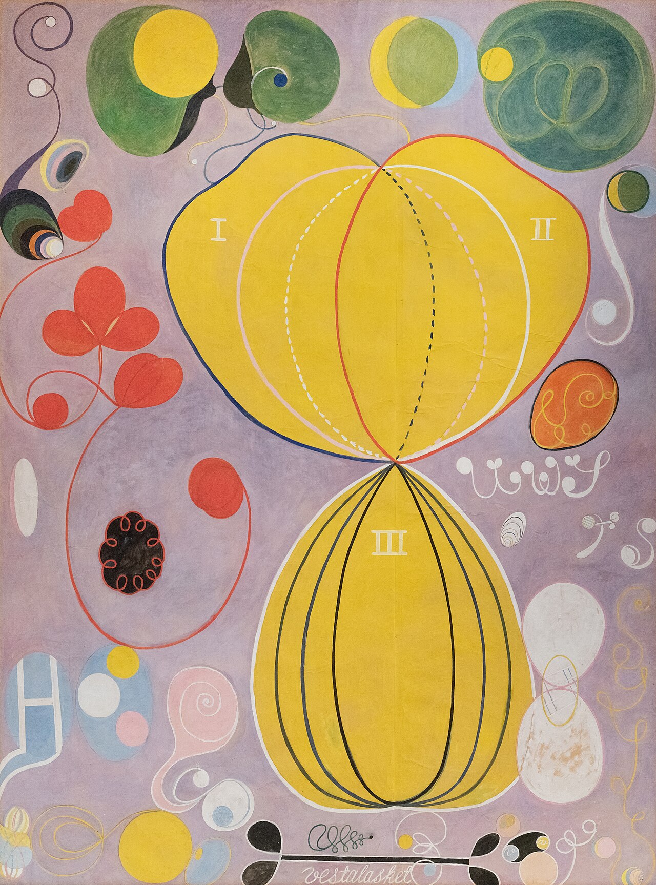 Hilma af Klint – Die zehn Größten Nr. 7 | Poster und Leinwand 2 Hilma af Klint – Die zehn Größten Nr. 7