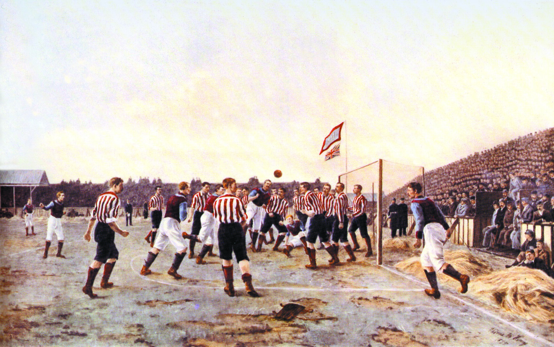 Thomas Hemy – Fußball 1895