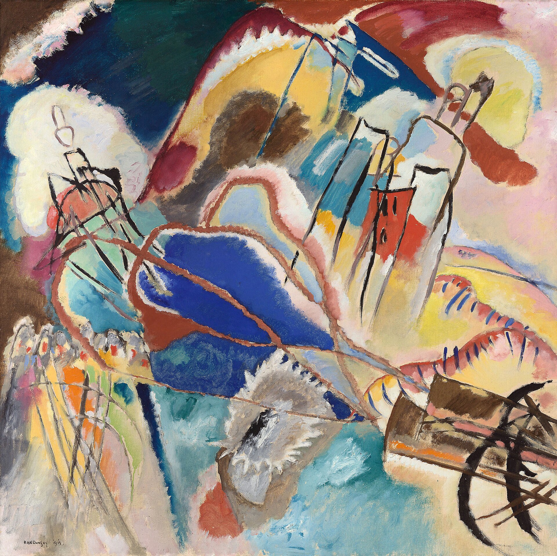 Kandinsky – Improvisation 30 | Poster und Leinwand 2 Kandinsky – Improvisation 30