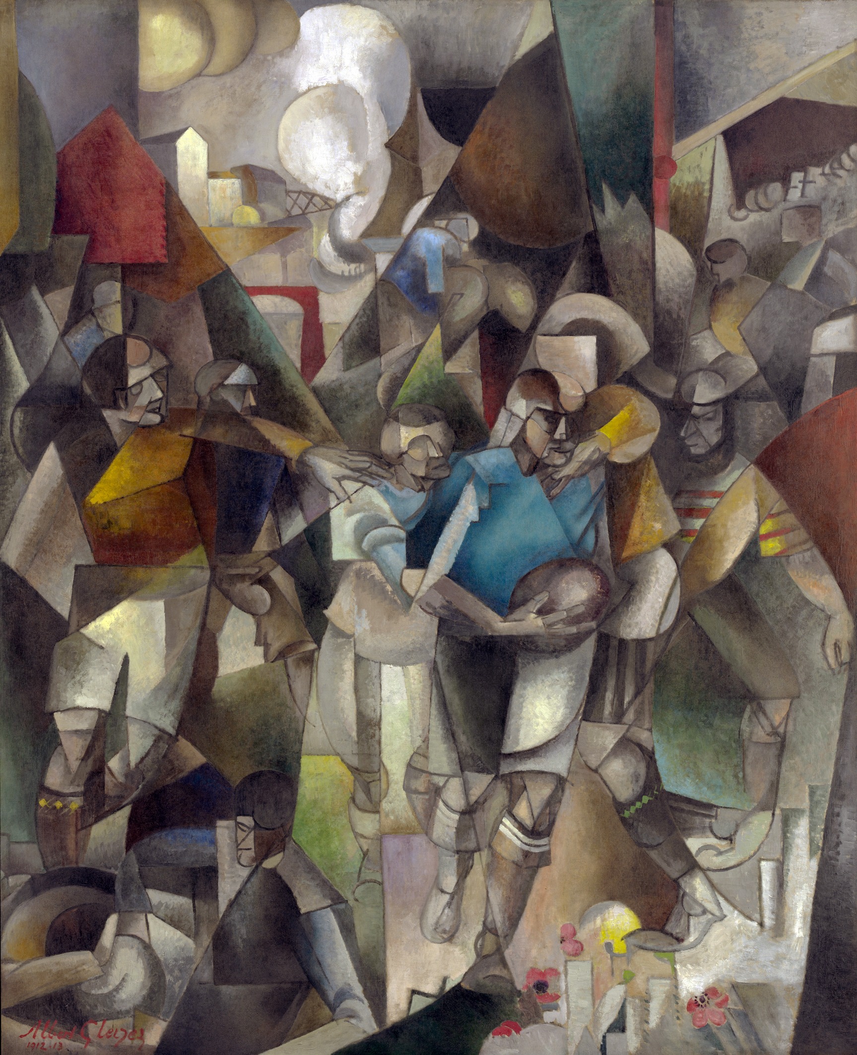 Albert Gleizes – Die Fußballspieler
