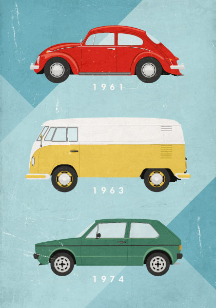 Poster VW Autolegenden