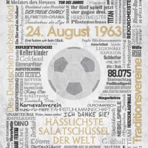 Wörterposter Fußball Bundesliga