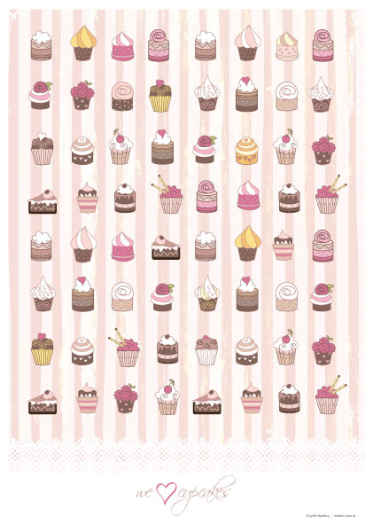 Poster Cupcakes