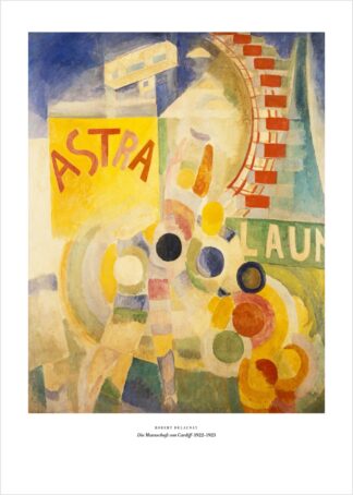 Delaunay – Die Mannschaft von Cardiff – Kunstdruck als Poster