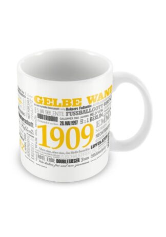 Tasse Wörter Fußball Dortmund, Fanartikel Dortmund Poster