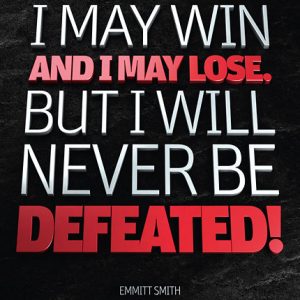 Poster emmit smith - i may win and i may lose