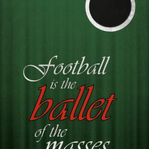 Poster Football Ballet of the masses