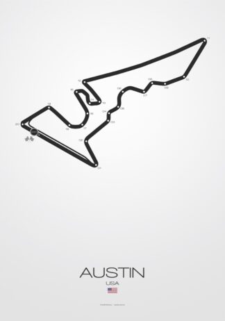 Austin USA – Poster von BK-Poster