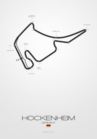 Hockenheim Deutschland – Poster von BK-Poster