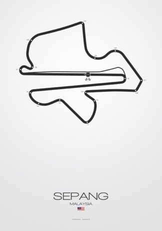 Sepang Malaysia – Poster von BK-Poster