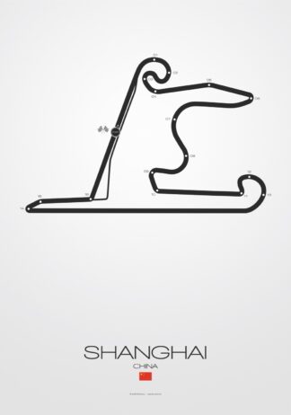 Shanghai China – Poster von BK-Poster