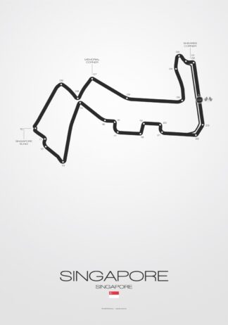 Singapur – Poster von BK-Poster