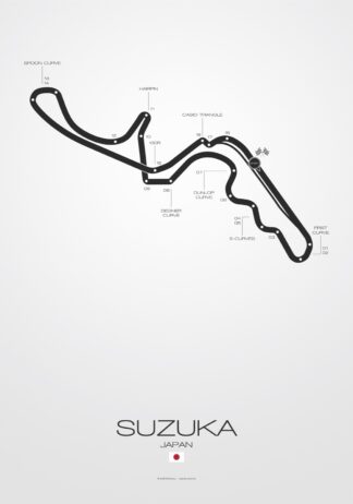 Suzuka Japan – Poster von BK-Poster