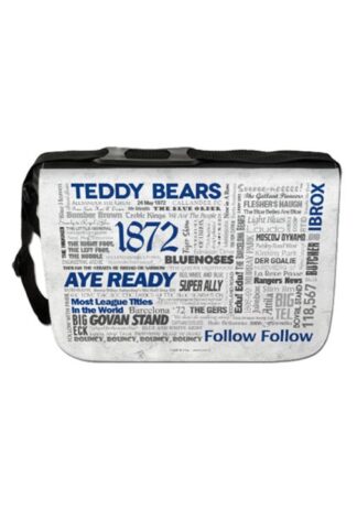 Glasgow Tasche – Umhängetasche mit Wörtermotiv