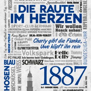 Wörterposter Fußball Hamburg