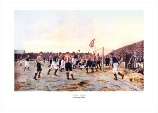 Thomas Hemy – Fußball 1895 – Kunstdruck als Poster