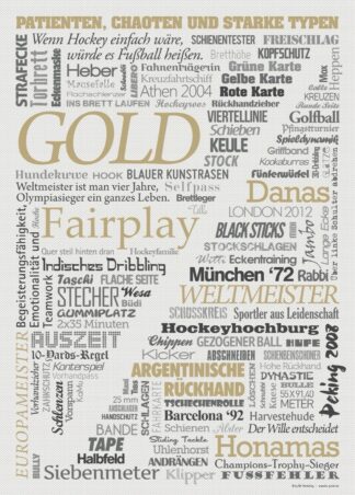 Hockey – Poster von BK-Poster
