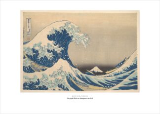 Hokusai – Die große Welle – Kunstdruck als Poster