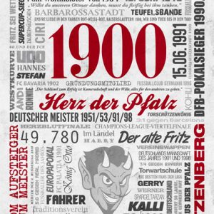 Wörterposter Fußball Kaiserslautern