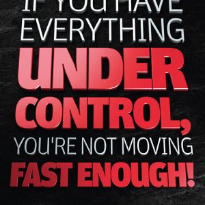 Poster mario andretti - if you have everything under control