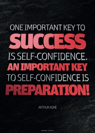 Arthur Ashe – Poster von BK-Poster