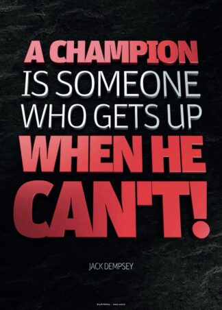 Jack Dempsey – Poster von BK-Poster