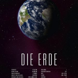 Poster Planet Erde