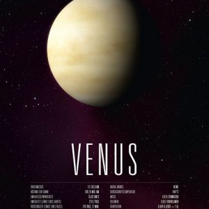 Poster Planet Venus