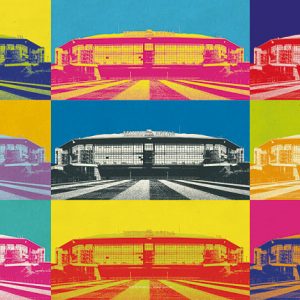 Poster Stadion Schalke Pop-Art