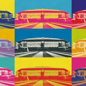 Poster Stadion Schalke Pop-Art