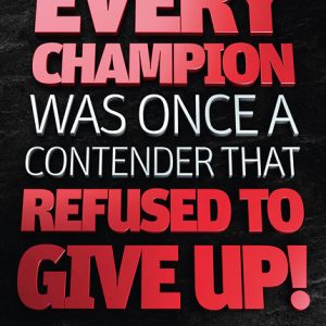 Poster rocky balboa - every champion was once a contender