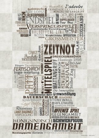 Schach – Poster von BK-Poster