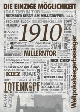 Startseite 14 St. Pauli Wörterposter
